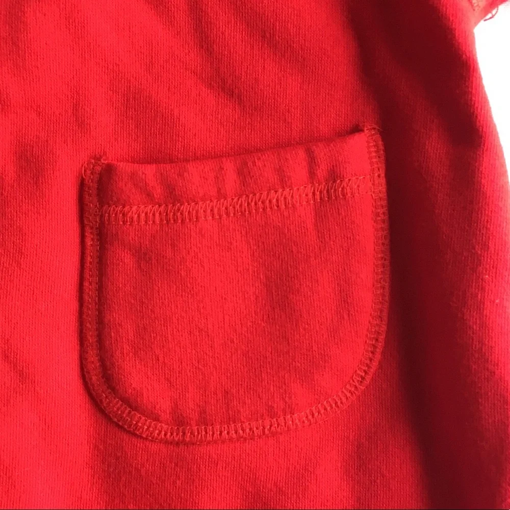 The Children’s Place Tiny Sweats Red Romper